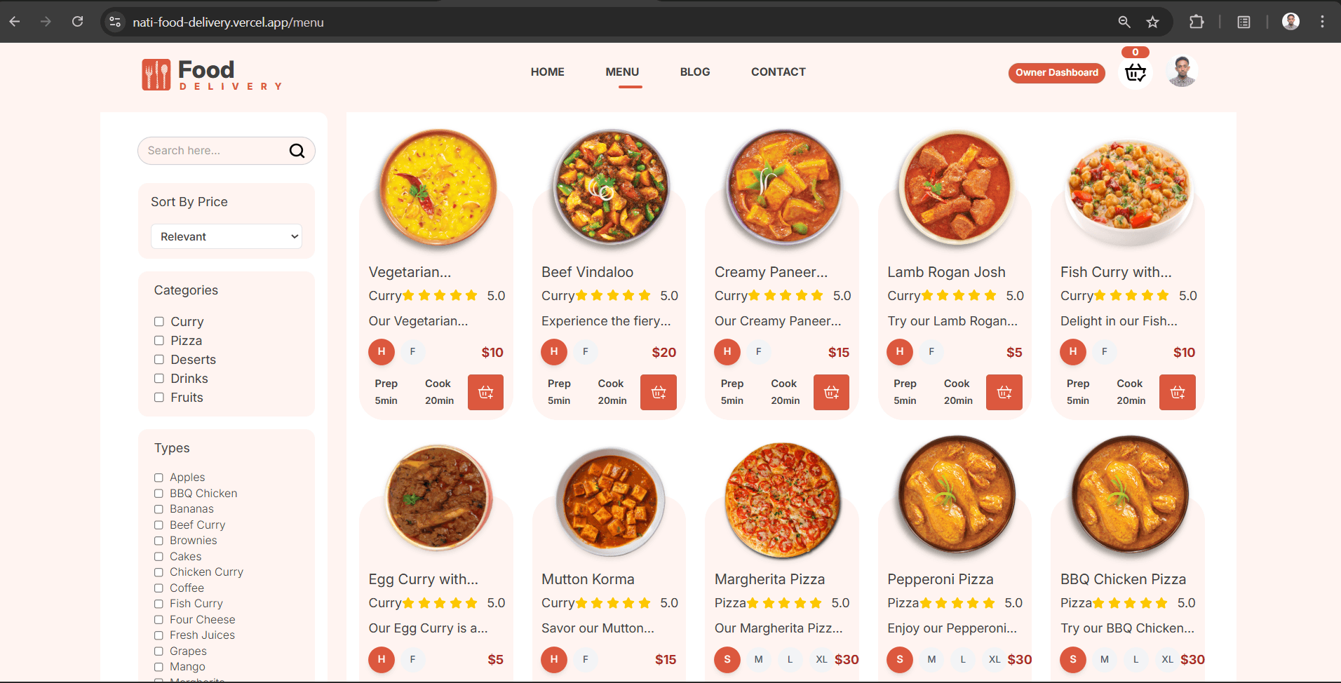 Food Delivery System